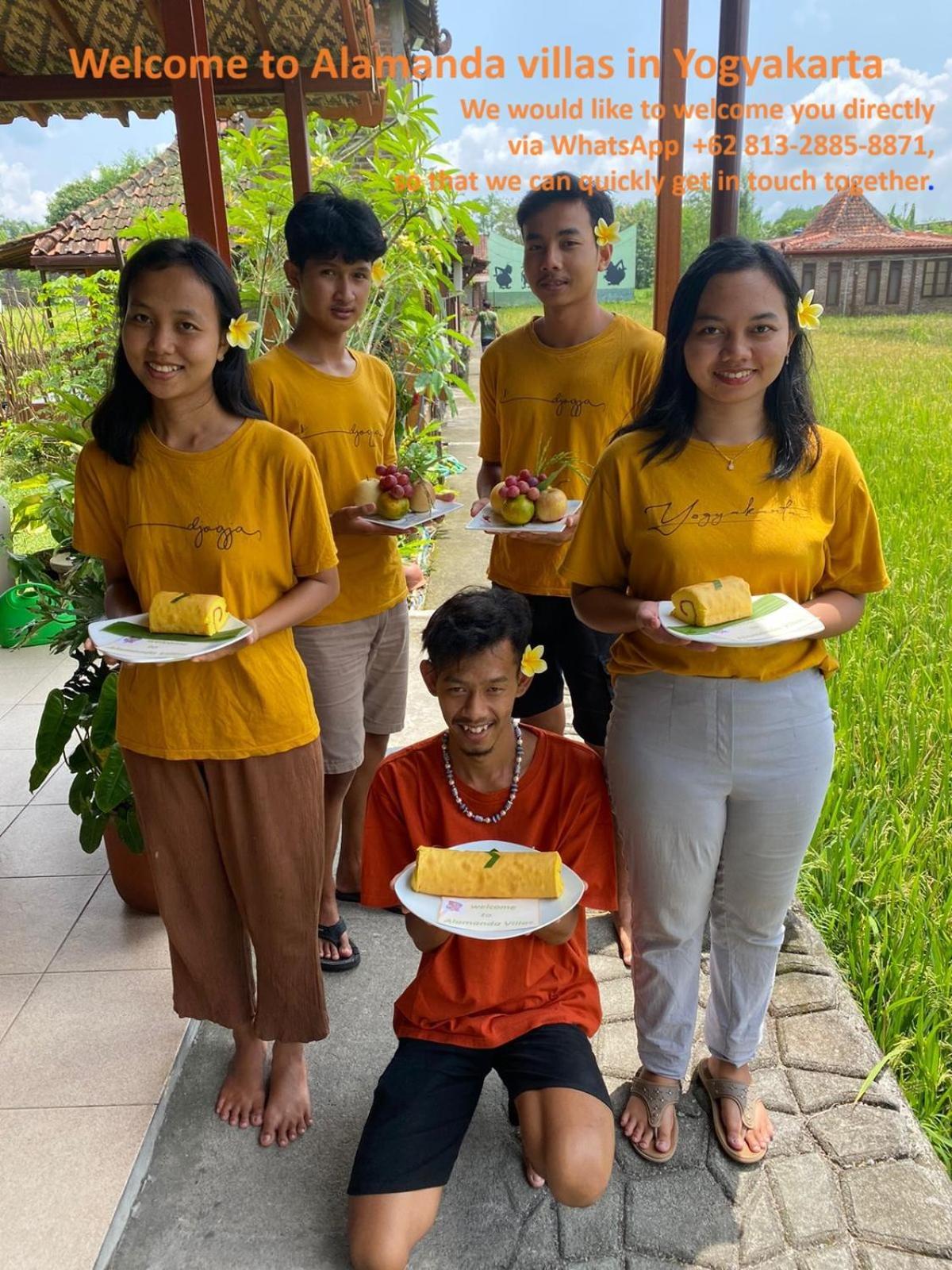 Alamanda Family Villas, Pool & Local Tours Yogyakarta Kültér fotó